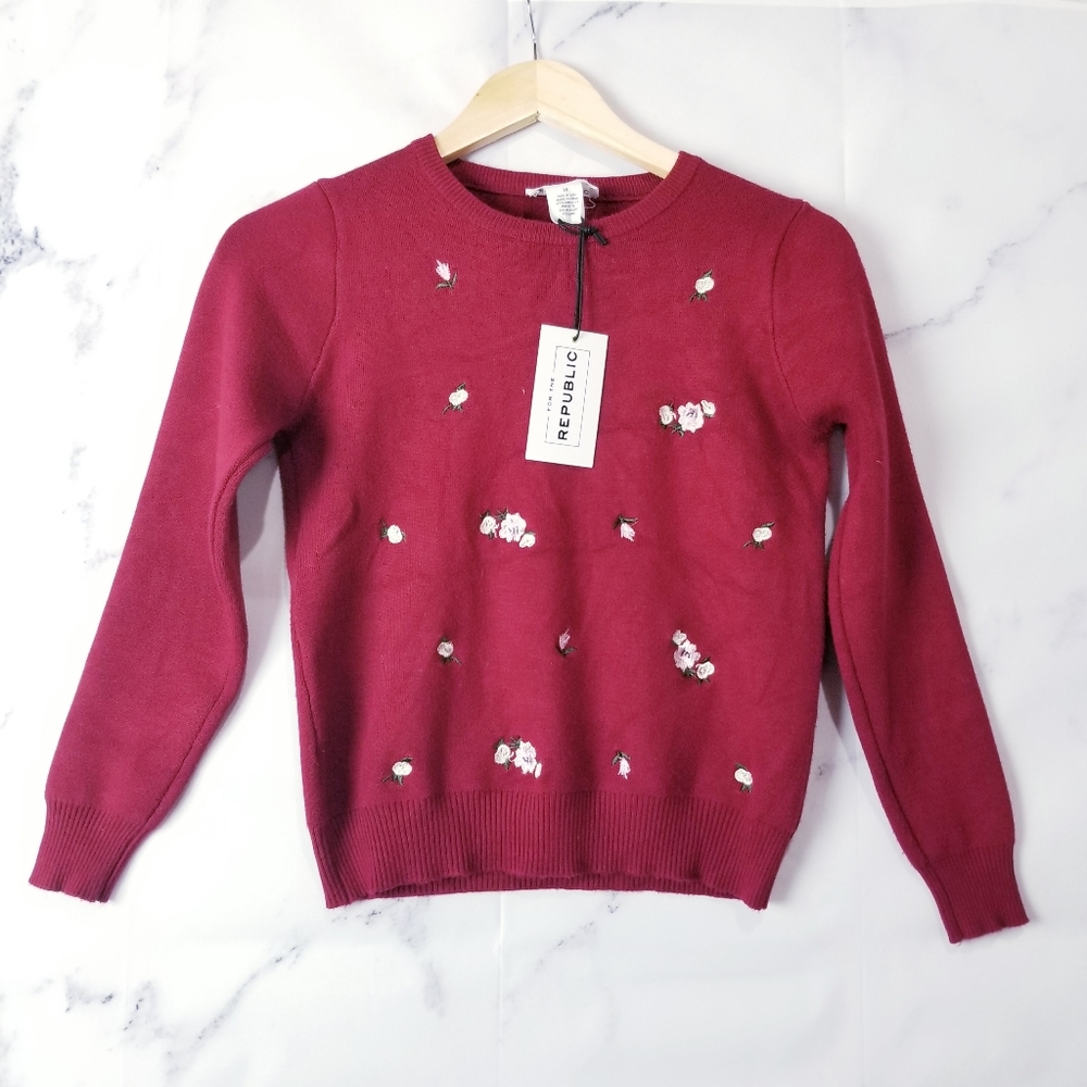 New FOR THE REPUBLIC sweater